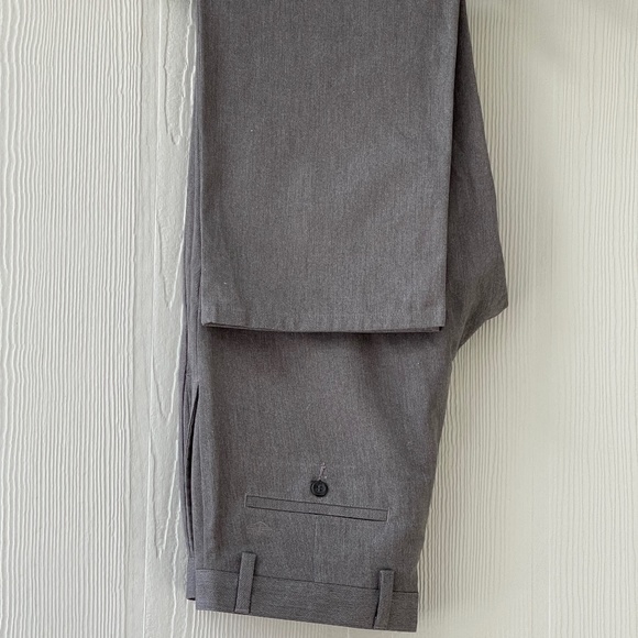 Dockers Men's Dress Plants Straight Fit Size 36x30 Gray - Picture 3 of 9